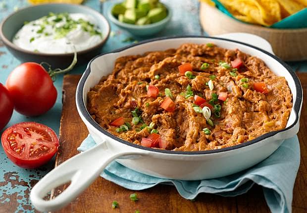 Easy Taco Bean Dip