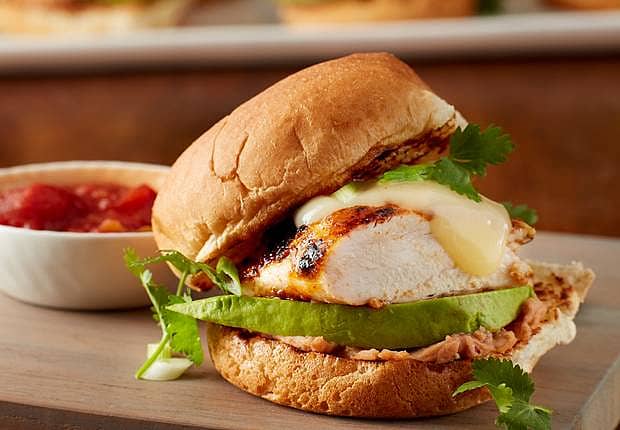 Grilled Chicken Torta Sliders