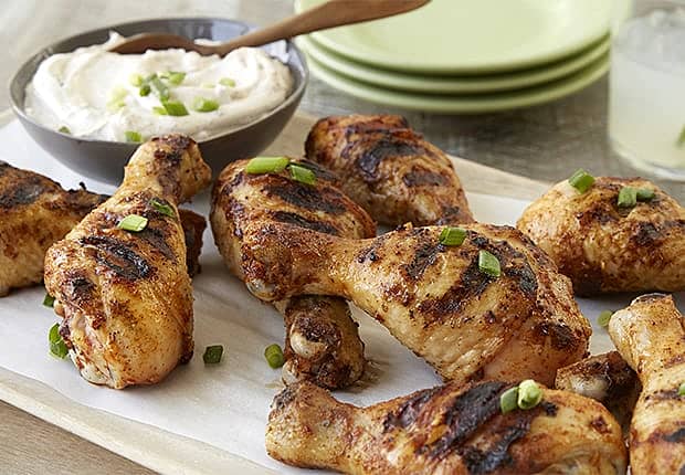 Grilled Taco Chicken Drumsticks