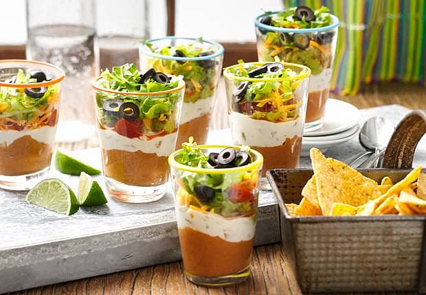 Individual 7-Layer Dips