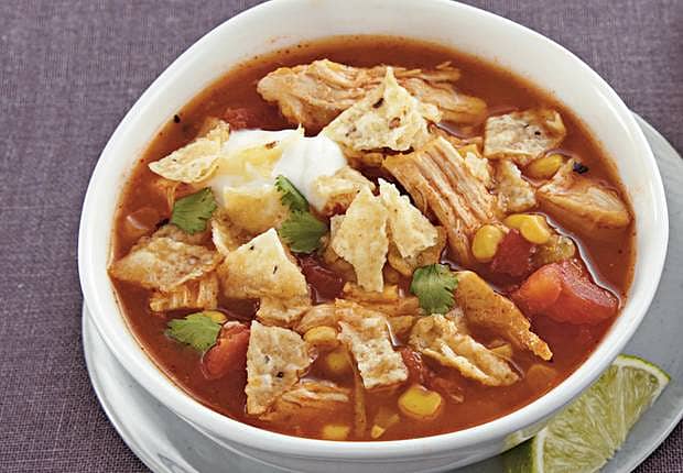 Slow-Cooker Chicken Tortilla Soup