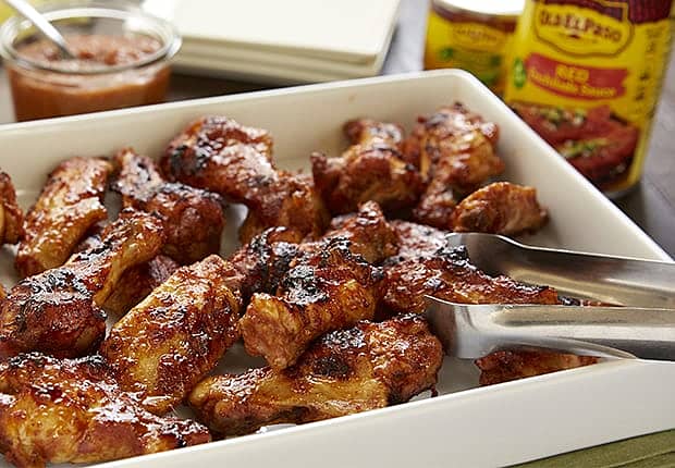 Slow Cooker Ranchero Chicken Wings