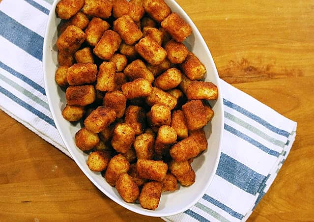 Taco-Seasoned Tater Tots