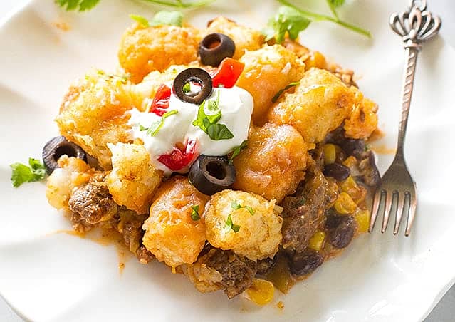 Tater Taco Casserole