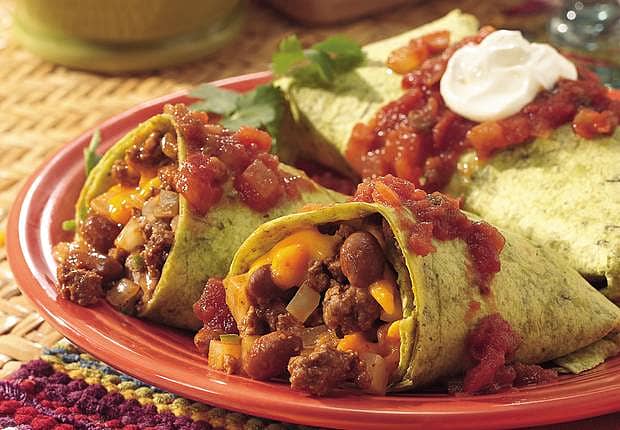 Tex Mex Burritos